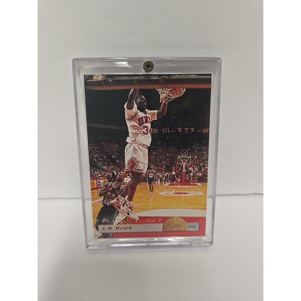 1993 Classic Draft Picks Isiah J.R. Rider #LP4 Rookie Pack Fresh #/74,500